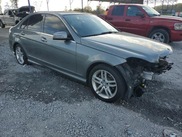 WDDGF4HB5ER318604 - 2014 MERCEDES-BENZ C 250 SILVER photo 4