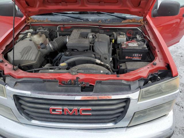 1GTDT196548221932 - 2004 GMC CANYON RED photo 11