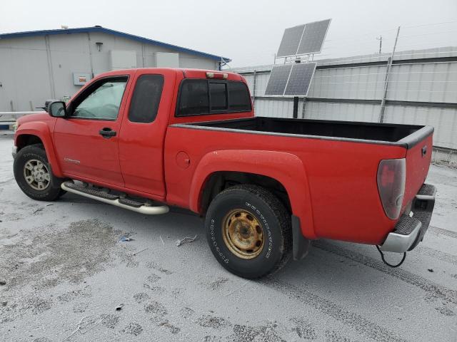 1GTDT196548221932 - 2004 GMC CANYON RED photo 2