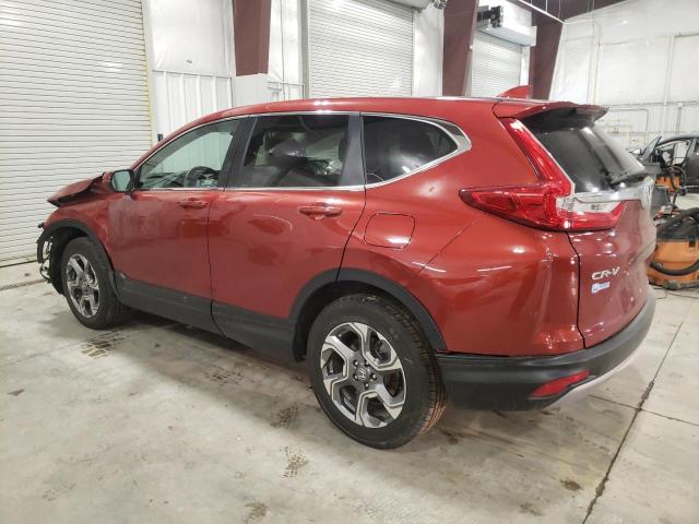 5J6RW2H84KL016418 - 2019 HONDA CR-V EXL RED photo 2