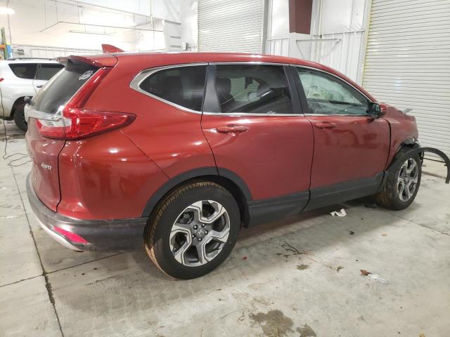 5J6RW2H84KL016418 - 2019 HONDA CR-V EXL RED photo 3