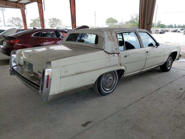 1G6DW51Y0H9722757 - 1987 CADILLAC BROUGHAM WHITE photo 3