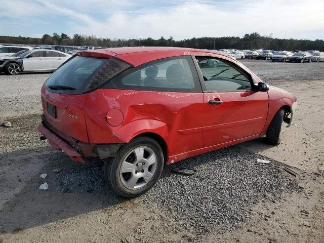 3FAFP31N45R130751 - 2005 FORD FOCUS ZX3 RED photo 3