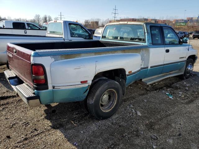 3B7MC33W2TM171697 - 1996 DODGE RAM 3500 BLUE photo 3