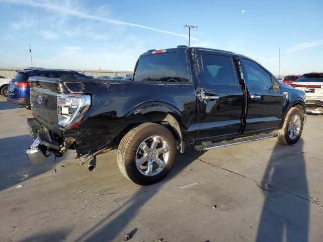 1FTEW1C52NKF28412 - 2022 FORD F150 SUPERCREW BLACK photo 3