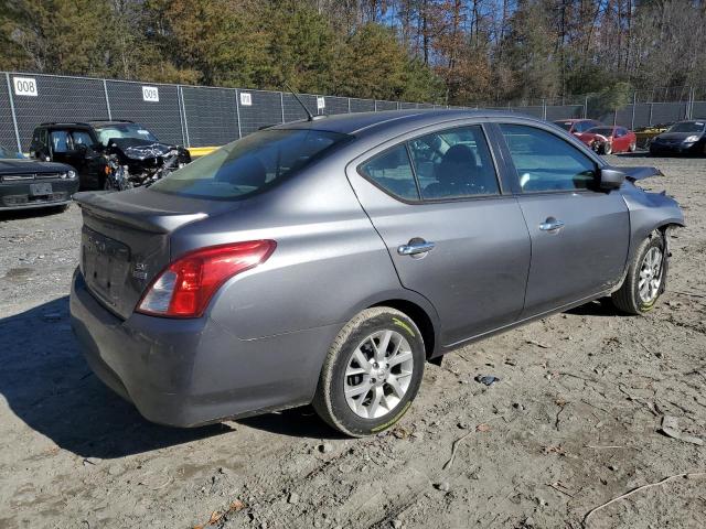 3N1CN7AP6JL869177 - 2018 NISSAN VERSA S GRAY photo 3