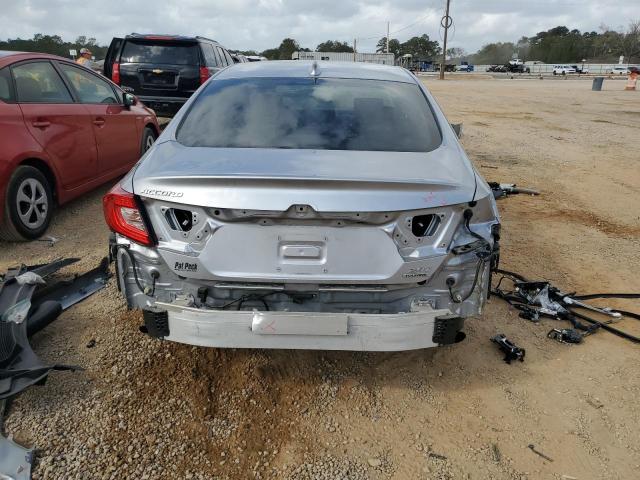 1HGCV2F90MA025921 - 2021 HONDA ACCORD TOURING SILVER photo 6