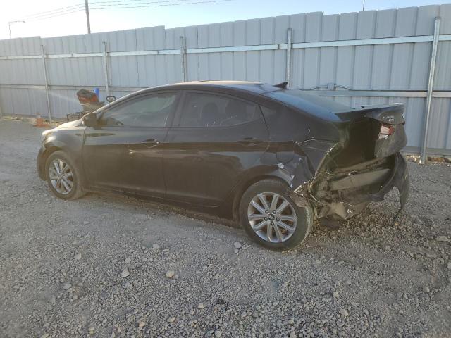 KMHDH4AE3GU477788 - 2016 HYUNDAI ELANTRA SE BLACK photo 2