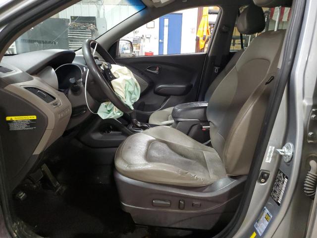 KM8JTCAF7FU050603 - 2015 HYUNDAI TUCSON GLS SILVER photo 7