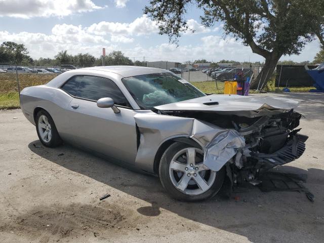 2C3CDYAG8DH704836 - 2013 DODGE CHALLENGER SXT SILVER photo 4