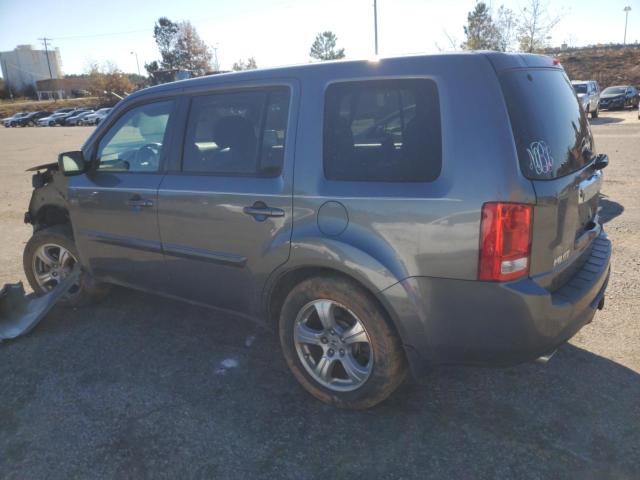 5FNYF3H50DB038726 - 2013 HONDA PILOT EXL GRAY photo 2