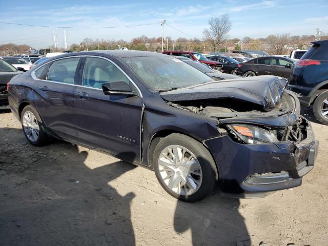 2G11Z5SA8G9205085 - 2016 CHEVROLET IMPALA LS BLUE photo 4