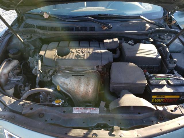 4T1BF3EK2BU767262 - 2011 TOYOTA CAMRY BASE GREEN photo 11