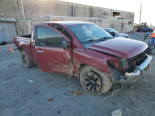 1N6BA07D58N302488 - 2008 NISSAN TITAN XE BURGUNDY photo 4