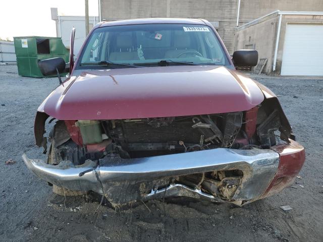 1N6BA07D58N302488 - 2008 NISSAN TITAN XE BURGUNDY photo 5