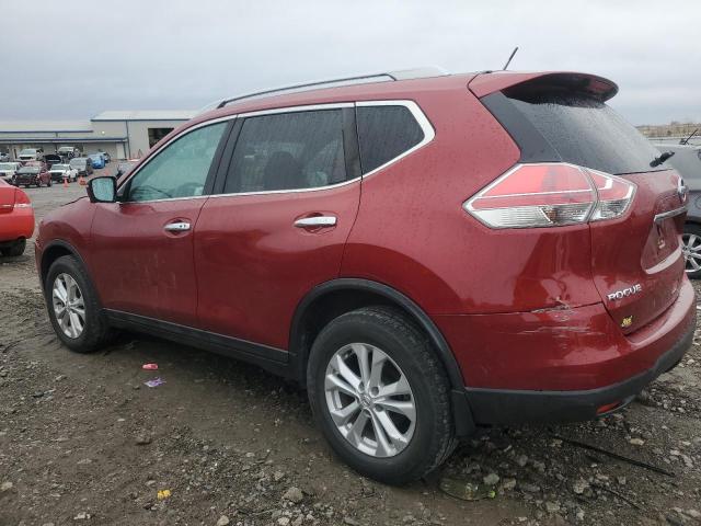 5N1AT2MV9GC857967 - 2016 NISSAN ROGUE S BURGUNDY photo 2