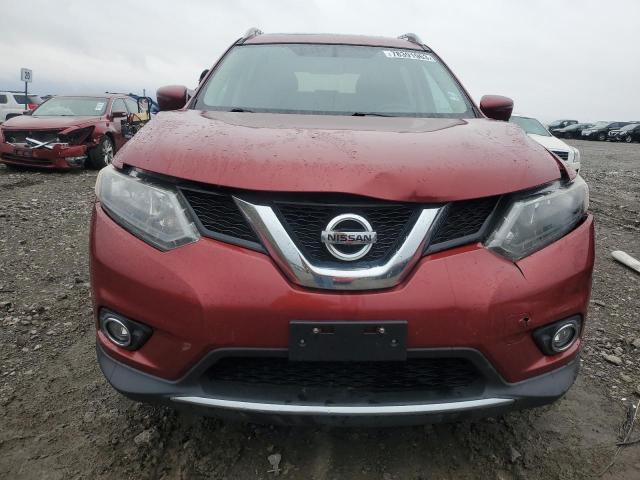 5N1AT2MV9GC857967 - 2016 NISSAN ROGUE S BURGUNDY photo 5