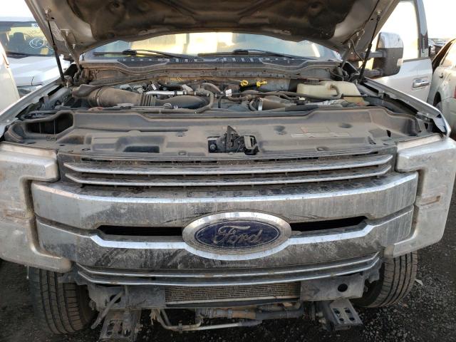 1FT8W3DT5HEE71289 - 2017 FORD F350 SUPER DUTY SILVER photo 11