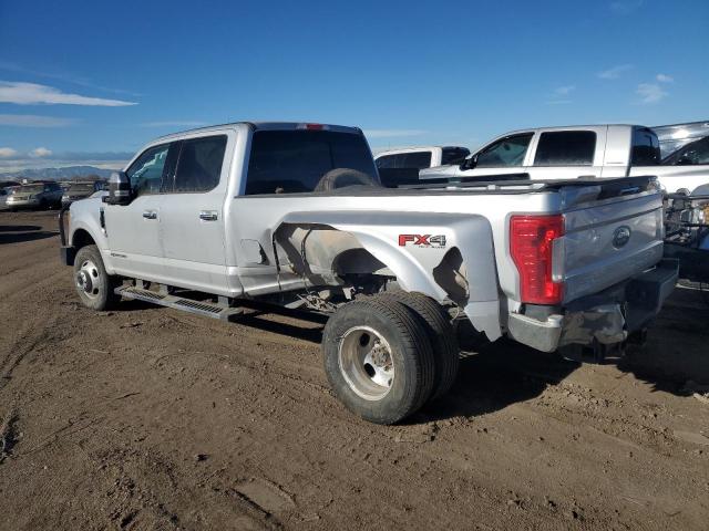 1FT8W3DT5HEE71289 - 2017 FORD F350 SUPER DUTY SILVER photo 2