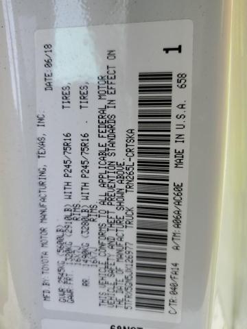 5TFRX5GN5JX126977 - 2018 TOYOTA TACOMA ACCESS CAB Ağ foto 12