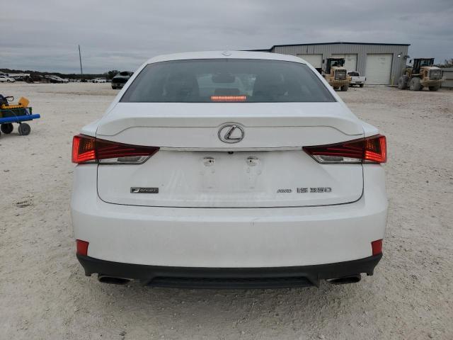 JTHCE1D23H5013080 - 2017 LEXUS IS 350 WHITE photo 6