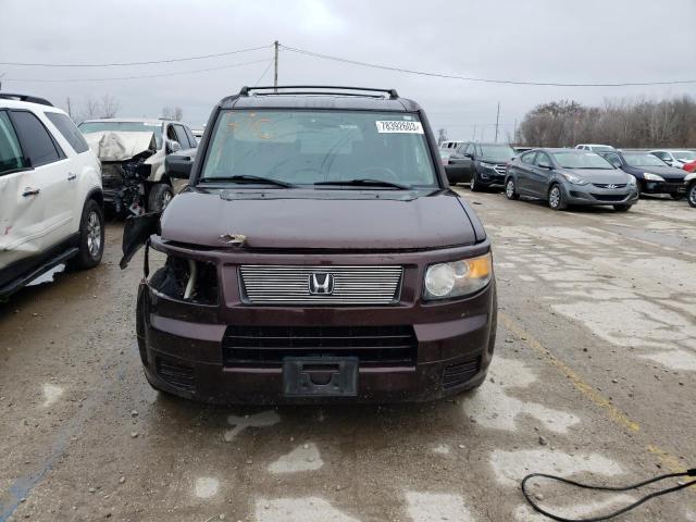 5J6YH18978L004197 - 2008 HONDA ELEMENT SC BURGUNDY photo 5