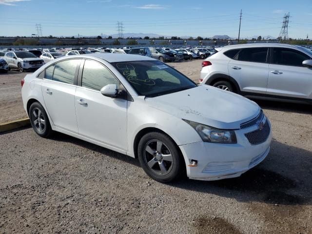 1G1PC5SB8D7302014 - 2013 CHEVROLET CRUZE LT WHITE photo 4