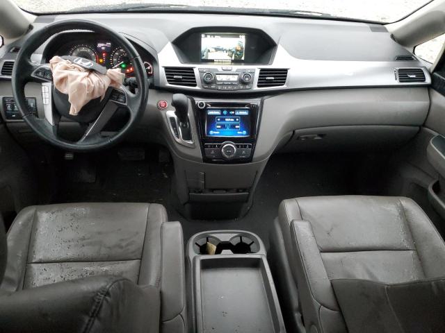 5FNRL5H66EB108779 - 2014 HONDA ODYSSEY EXL GRAY photo 8