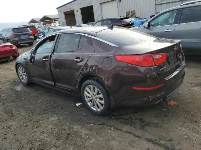 5XXGN4A73EG271062 - 2014 KIA OPTIMA EX PURPLE photo 2