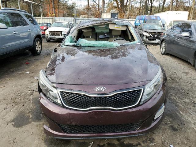 5XXGN4A73EG271062 - 2014 KIA OPTIMA EX PURPLE photo 5