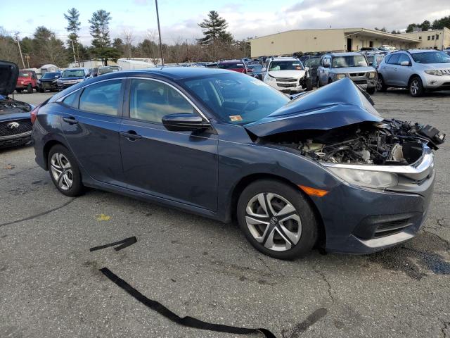 19XFC2F55GE082759 - 2016 HONDA CIVIC LX BLUE photo 4