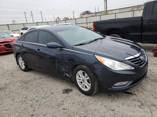 5NPEB4AC7DH578346 - 2013 HYUNDAI SONATA GLS BLUE photo 4