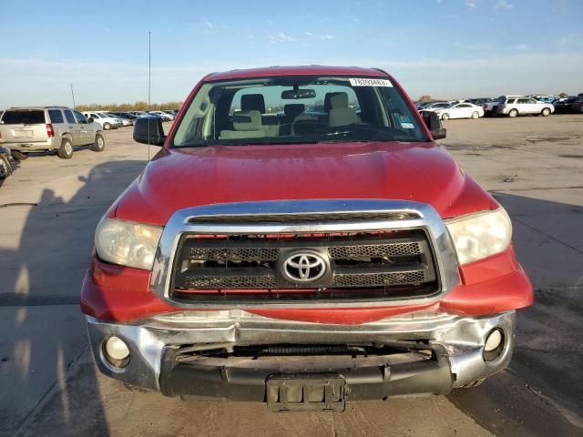 5TFRY5F15BX108055 - 2011 TOYOTA TUNDRA DOUBLE CAB SR5 RED photo 5