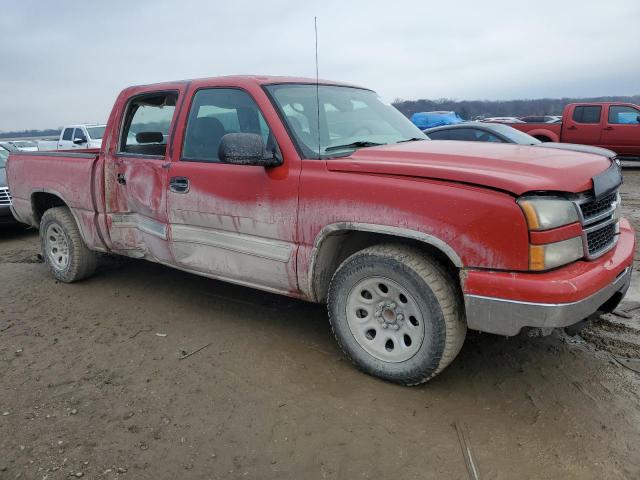 2GCEC13V271147851 - 2007 CHEVROLET SILVERADO C1500 CLASSIC CREW CAB RED photo 4