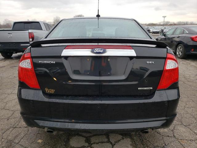 3FAHP0JG0BR291540 - 2011 FORD FUSION SEL BLACK photo 6