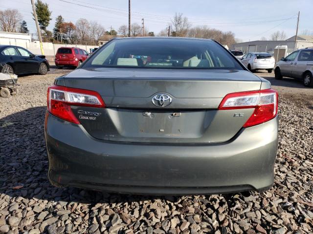 4T4BF1FK2DR307420 - 2013 TOYOTA CAMRY L GRAY photo 6