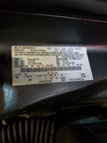 1FADP3F28EL361107 - 2014 FORD FOCUS SE GRAY photo 12