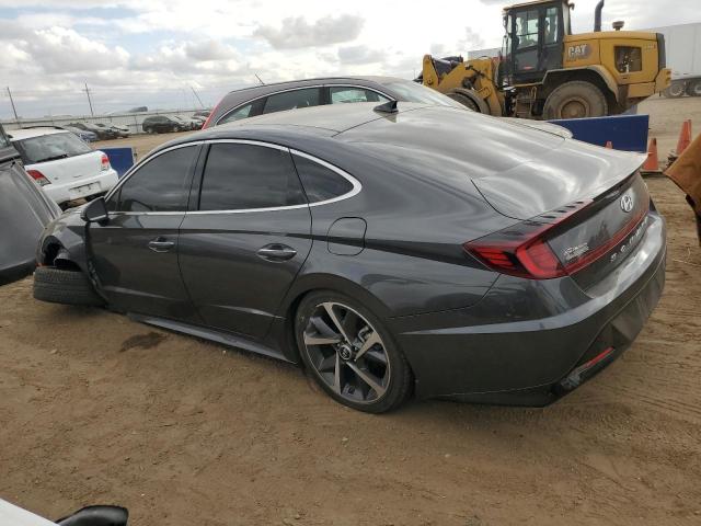 5NPEJ4J2XMH107530 - 2021 HYUNDAI SONATA SEL PLUS GRAY photo 2