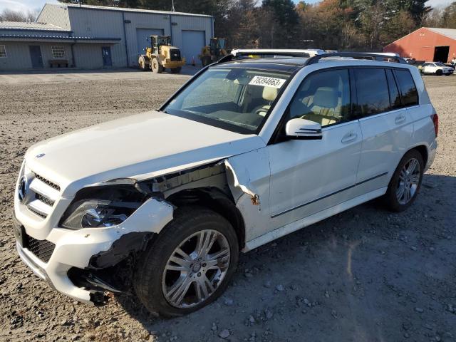 WDCGG0EB4EG219959 - 2014 MERCEDES-BENZ GLK 250 BLUETEC WHITE photo 1