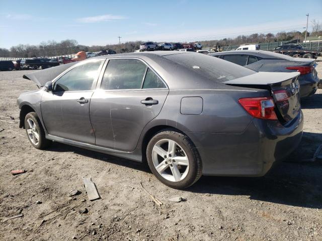 4T1BF1FK5DU714206 - 2013 TOYOTA CAMRY L GRAY photo 2