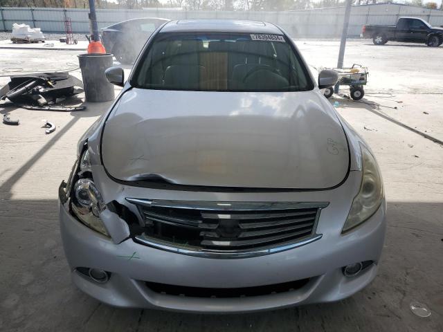 JN1CV6AP5BM509769 - 2011 INFINITI G37 BASE SILVER photo 5