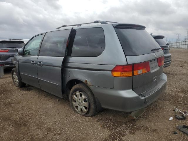 2HKRL18662H549429 - 2002 HONDA ODYSSEY EX BLUE photo 2