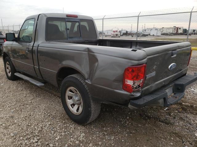 1FTYR10D68PA39096 - 2008 FORD RANGER GRAY photo 2