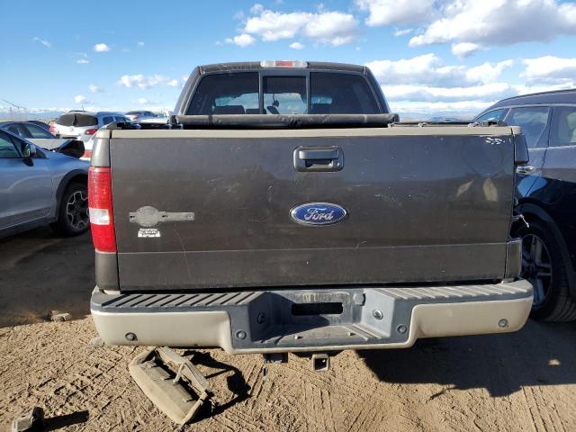 1FTPW14V07KC54475 - 2007 FORD F150 SUPERCREW GRAY photo 6