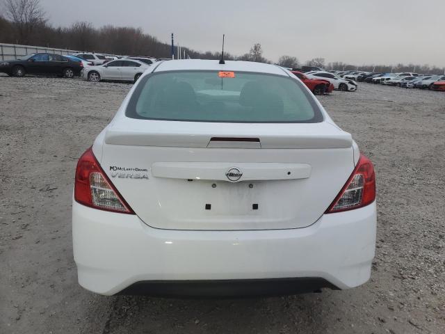 3N1CN7AP3KL816194 - 2019 NISSAN VERSA S WHITE photo 6