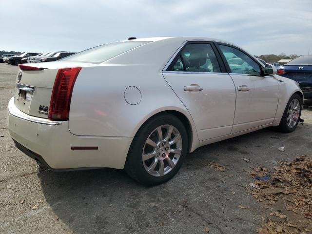 1G6DV57V280185183 - 2008 CADILLAC CTS HI FEATURE V6 WHITE photo 3