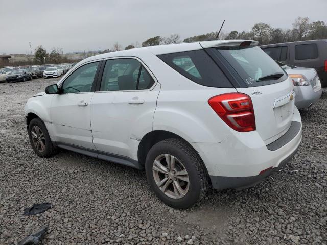 2GNALBEK7G6318370 - 2016 CHEVROLET EQUINOX LS WHITE photo 2