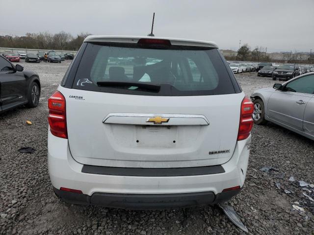 2GNALBEK7G6318370 - 2016 CHEVROLET EQUINOX LS WHITE photo 6