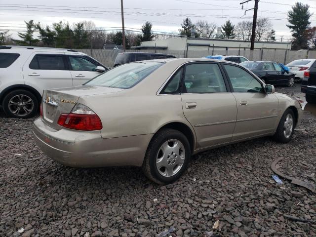 4T1BF28BX4U363554 - 2004 TOYOTA AVALON XL GOLD photo 3