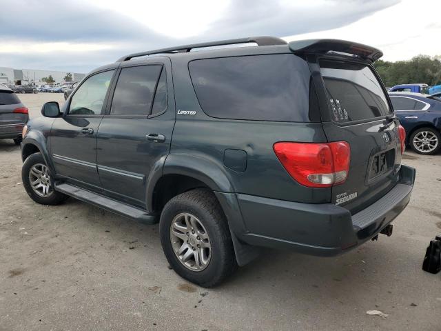 5TDBT48A47S291002 - 2007 TOYOTA SEQUOIA LIMITED GREEN photo 2